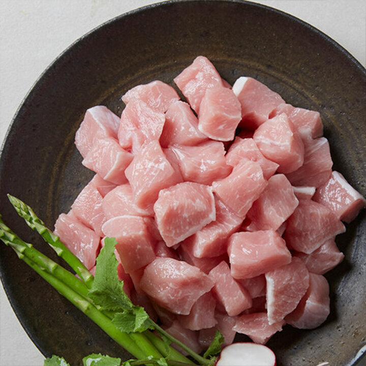 [G] 도드람한돈 냉장 등심 500g(카레/채썰기/돈가스용)