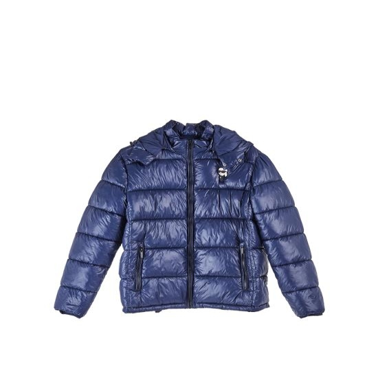 [해외배송] 25FW 칼라거펠트 패딩 505022 524590 690 blue BLU