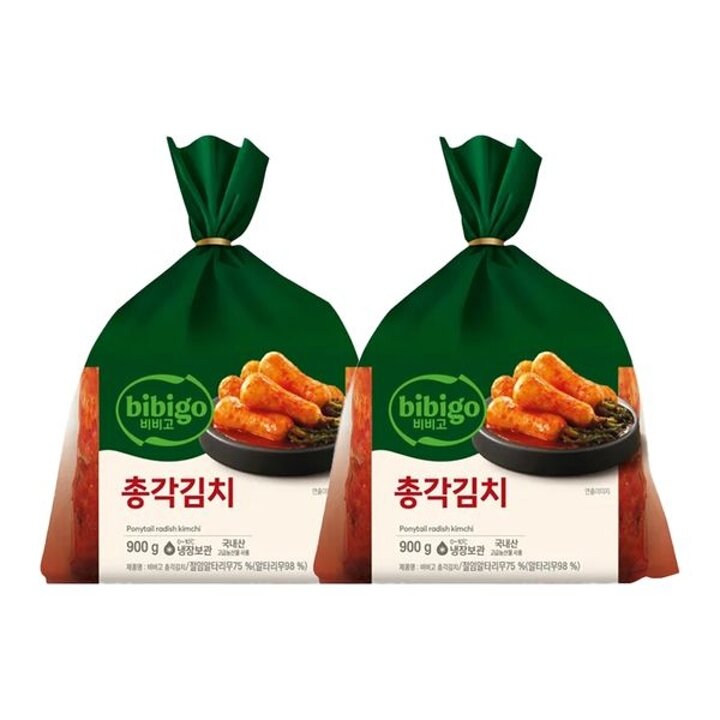 [하프클럽/CJ제일제당]비비고 총각김치 900g x2개