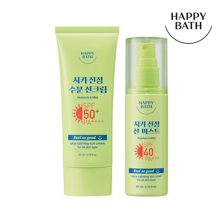 [신라쇼 ONLY] 뜨거운 여름 해피바스 필쏘굿 시카 진정 수분 SUN SET
