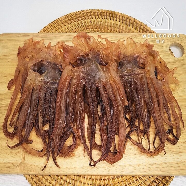 [웰굿] 국내산 달콤 짭쪼름한 오징어다리 문어발망족 150g
