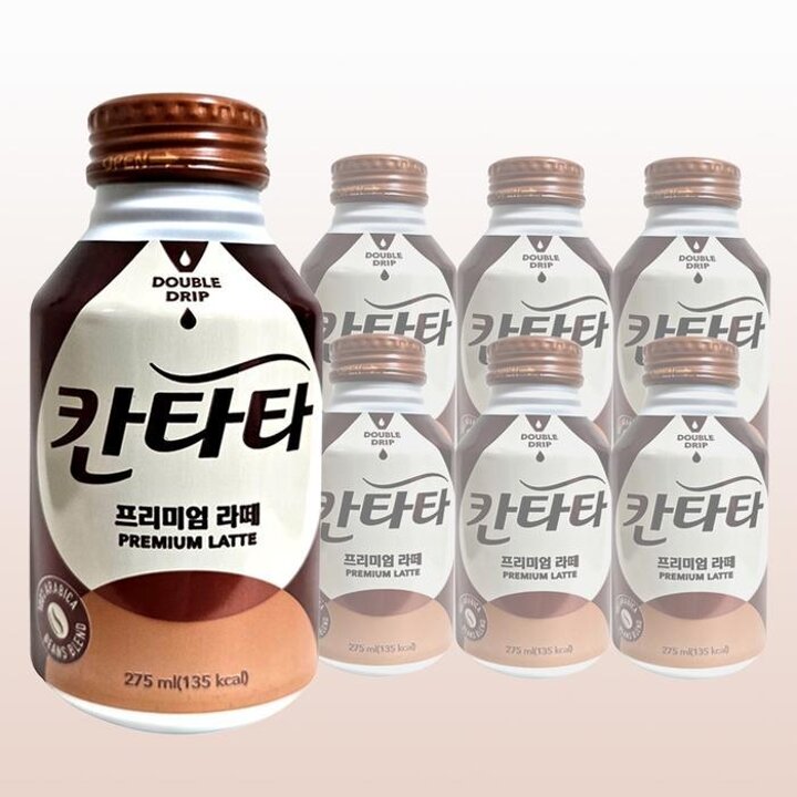 칸타타프리미엄라떼275mlx6캔/캔커피