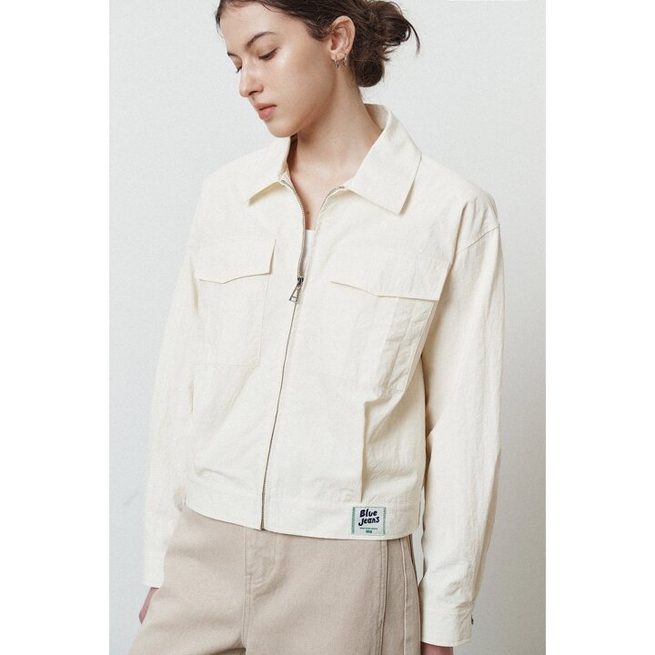 (신세계강남점)Out Pocket Blouson Jumper Black  LSTD0JP01W