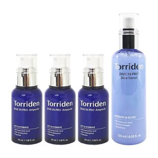 [Torriden] 토리든 다이브인 프로 히알루론산 앰플 35ml 3개+세럼 120ml