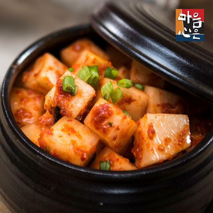[마음심은] 깍두기 2kg / 익을수록 시원한