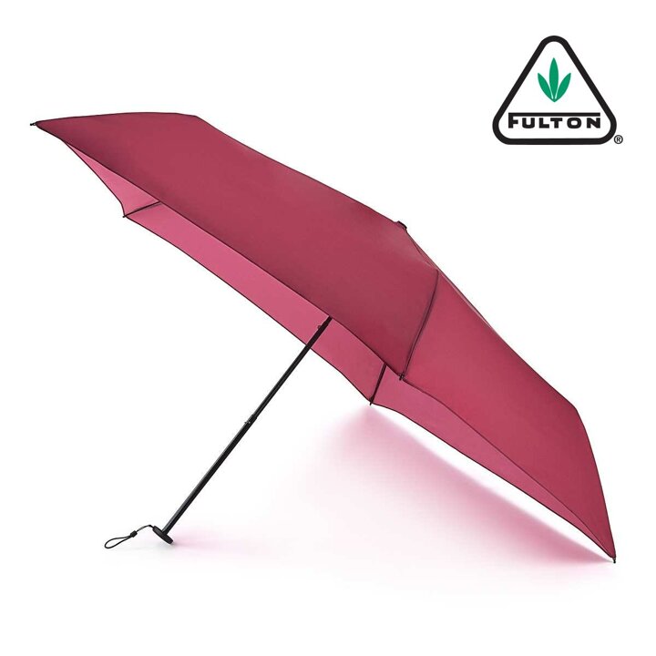 에어로라이트-1 다크 레드 여성 수동 3단 우양산 양우산 20cm 86g UPF 50+