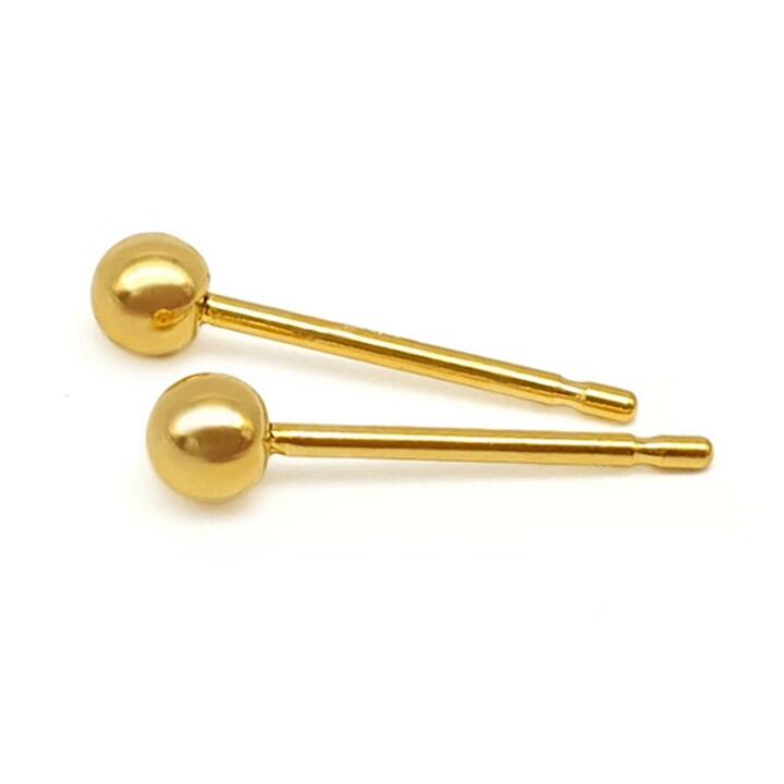 당일발송 [골드리카]24K 순금 심플볼 귀걸이 3mm(1쌍)