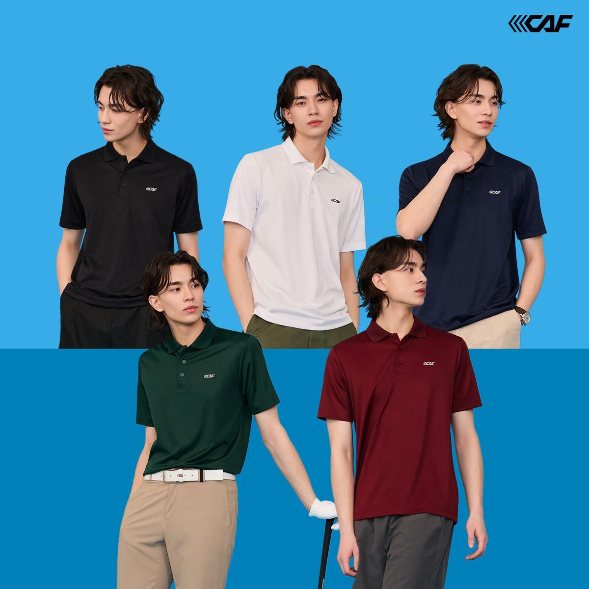 26SS르까프 남성 데일리 카라 반팔 티셔츠 5종 