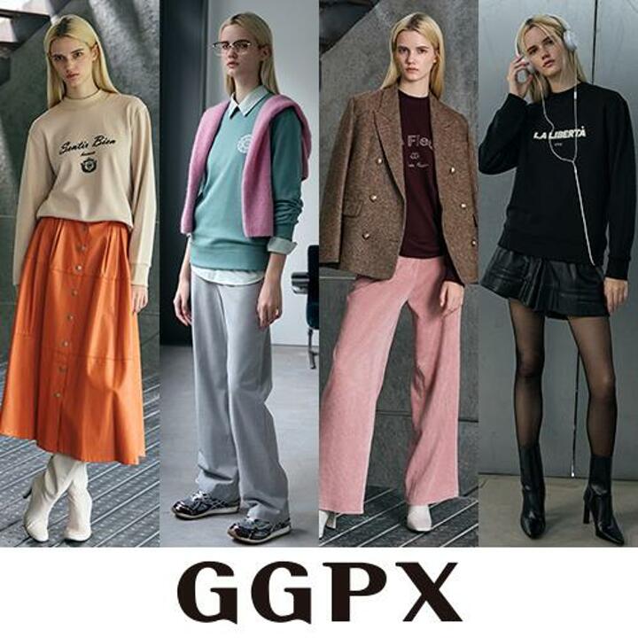 (최초가77,000원) GGPX 레터링 스웨트 셔츠 4종