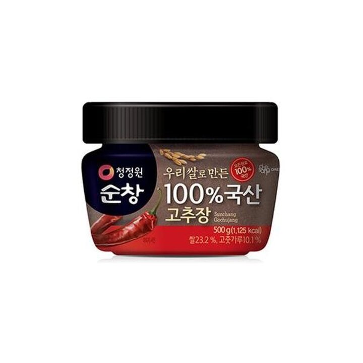 (신세계강남점)청정원 순창 100퍼센트 국산고추장 500g