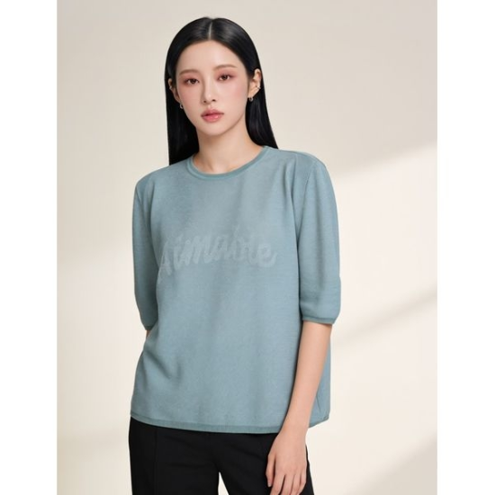 A1394_PG267121 [하프클럽/샤트렌] 라운드 스웨터 HCEFSW201-P442295394