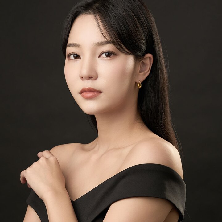 한국금다이아몬드 여자 순금 원터치 귀걸이 볼드 물방울 컷팅 24K 3.75g