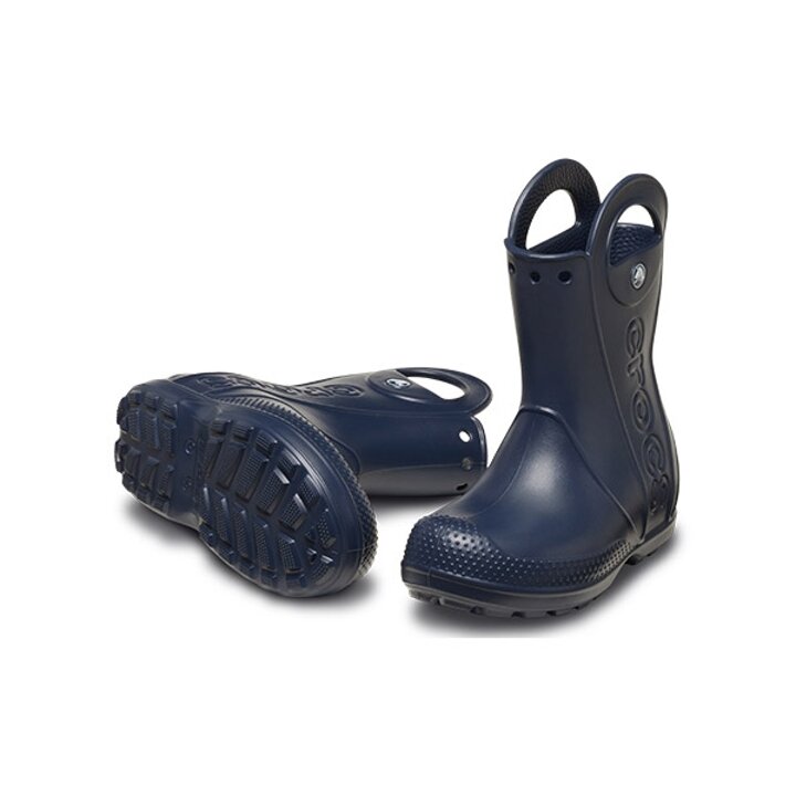 [정상가59,900원]크록스공식 키즈 핸들 잇 레인 부츠 NAVY (25SKBT211052)