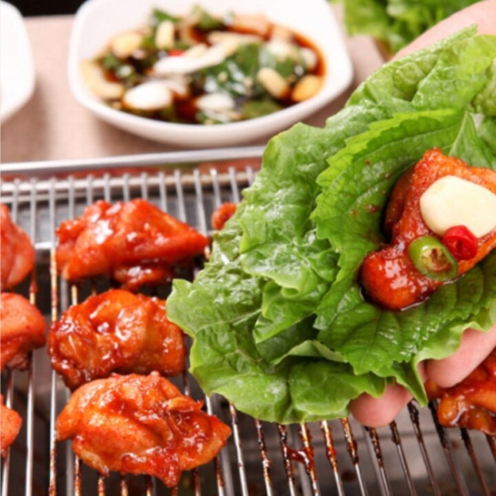 우리농 춘천 순살 양념닭갈비 1kg + 추가 소스 120g x 4개