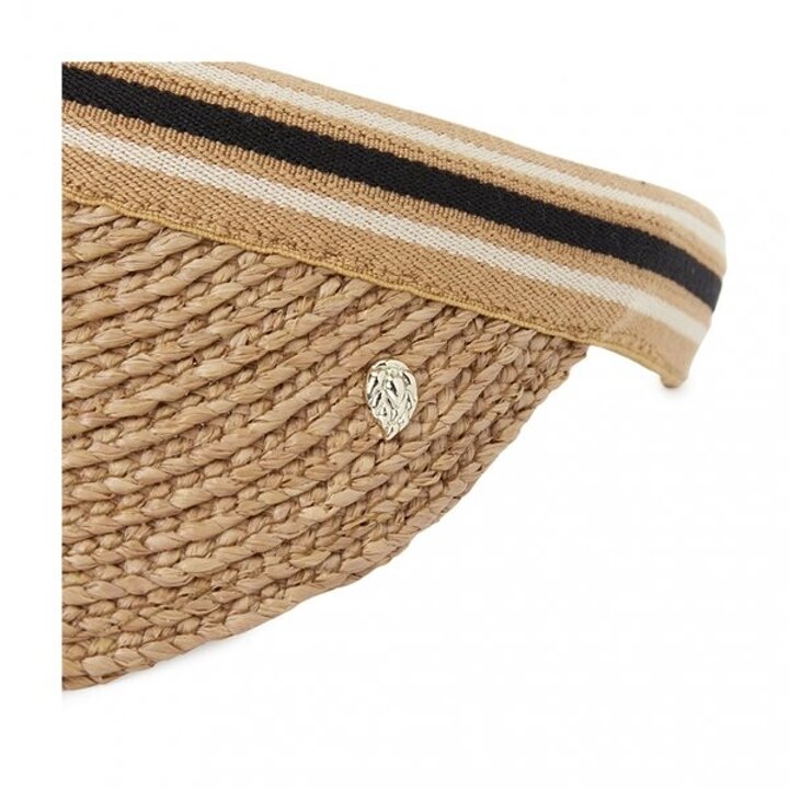 헬렌카민스키 비앙카 8 스트라이프 여성 바이저 HAT52203 NOUGAT BLACK STRIPE