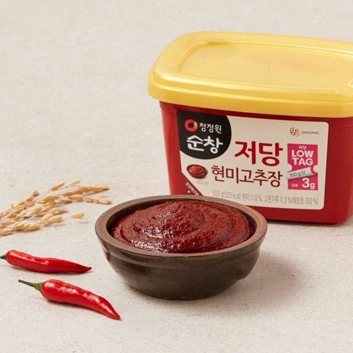 (신세계의정부점)청정원 순창 저당 현미고추장 500g