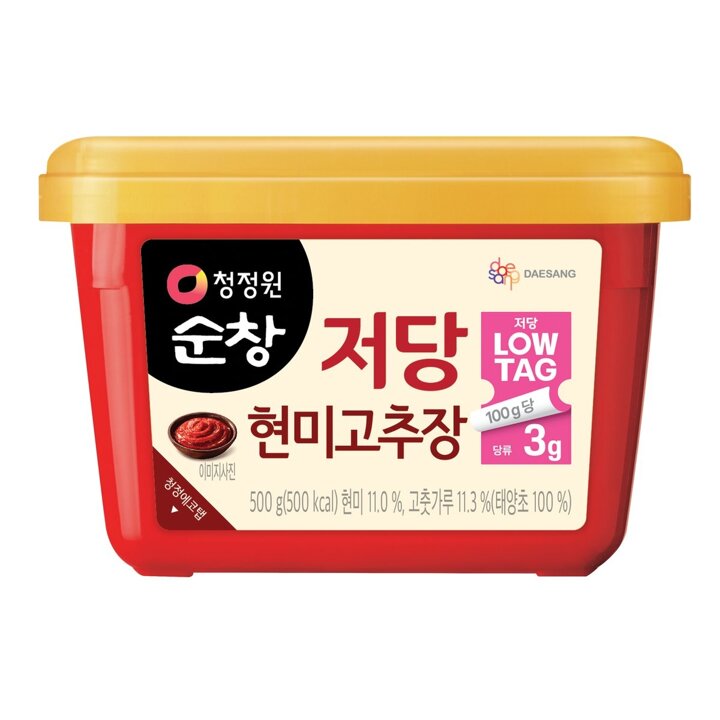 (신세계의정부점)청정원 순창 저당 현미고추장 500g
