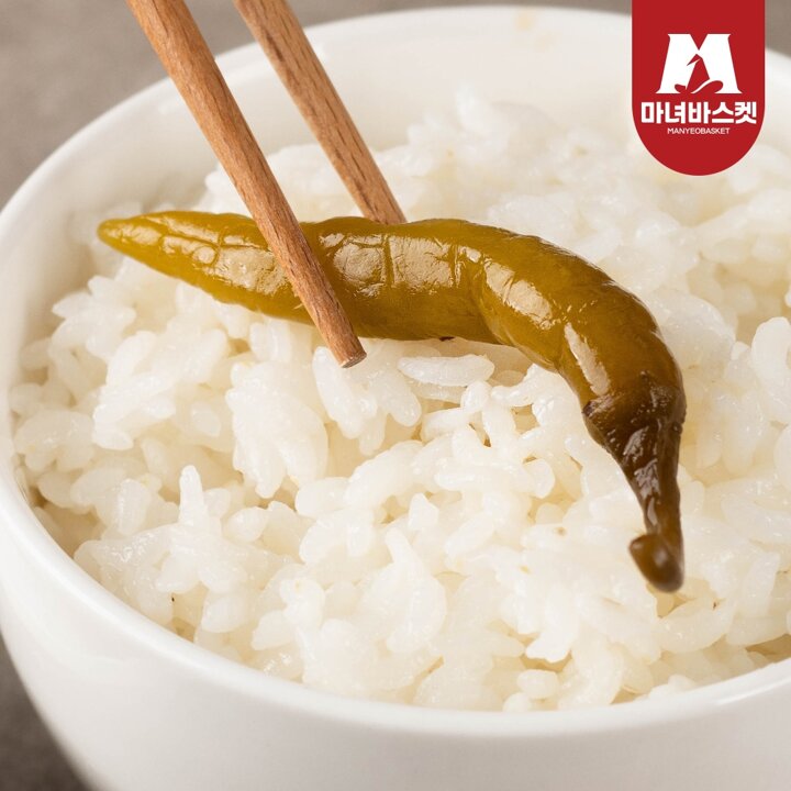 [마녀바스켓] 밥반찬 밥도둑 간장고추 1kgx2개