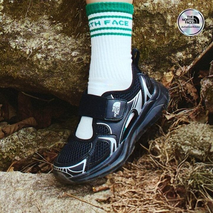 [노스페이스키즈 공식] NS82S88S 키즈 솔리드 샌달 BLACK