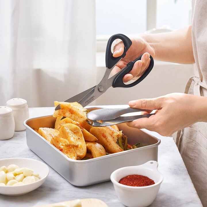 스틸웍스 마스터 주방가위 페퍼블랙