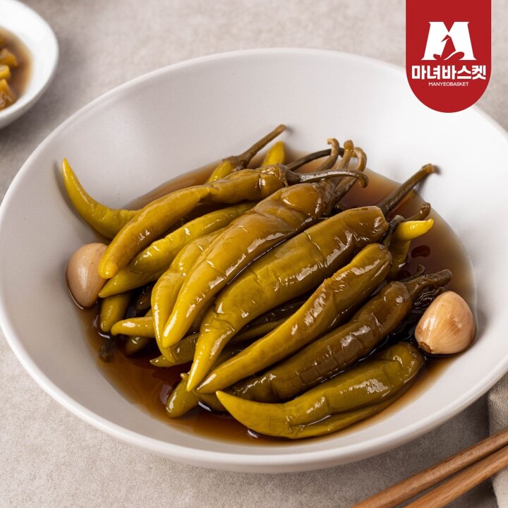 [마녀바스켓] 밥반찬 밥도둑 간장고추 1kg