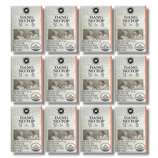 [건강나라] 트루포뮬러 당노톱 500mg x 60정 12박스 (50204913)