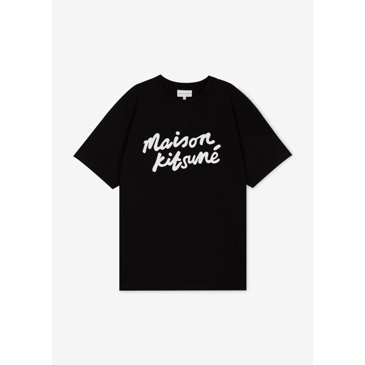 남성 로고 블랙/화이트 반팔티 MM00101KJ0118 O197