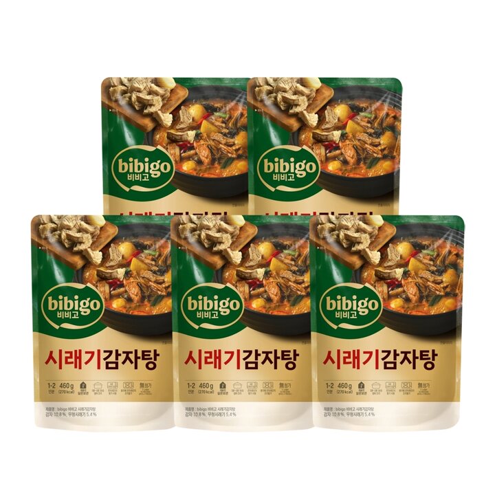 CJ 비비고 감자탕 460g x5개