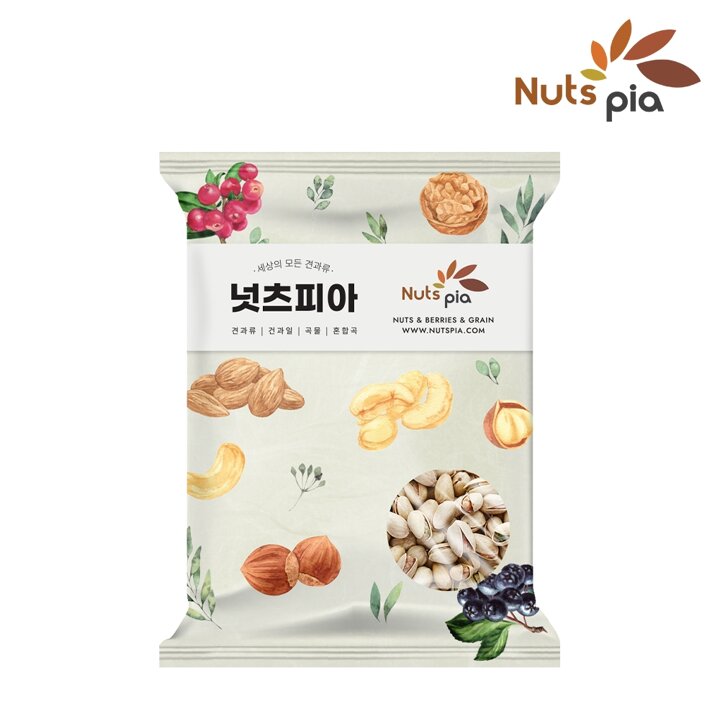 [넛츠피아] 생 껍질 피스타치오 500g