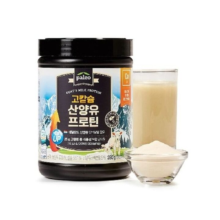 팔레오 고칼슘 산양유 프로틴 5통+보틀1+스푼1[34881976]