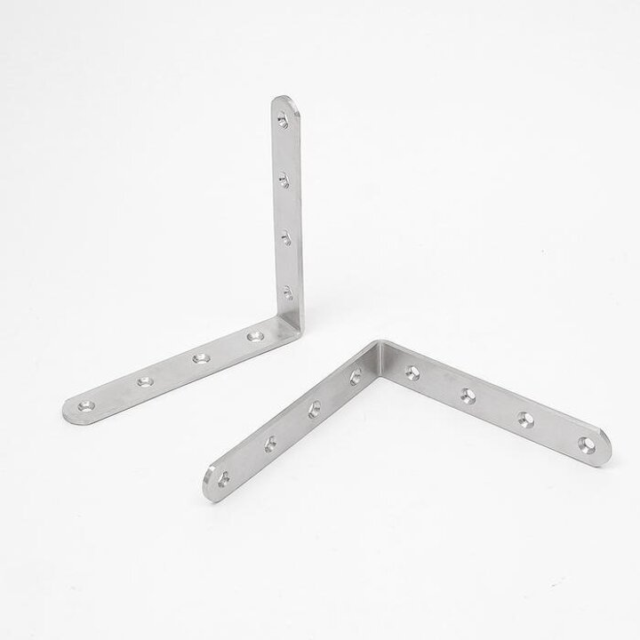 자꺽쇠스텐꺽쇠코너철2p자선반대150x150mm
