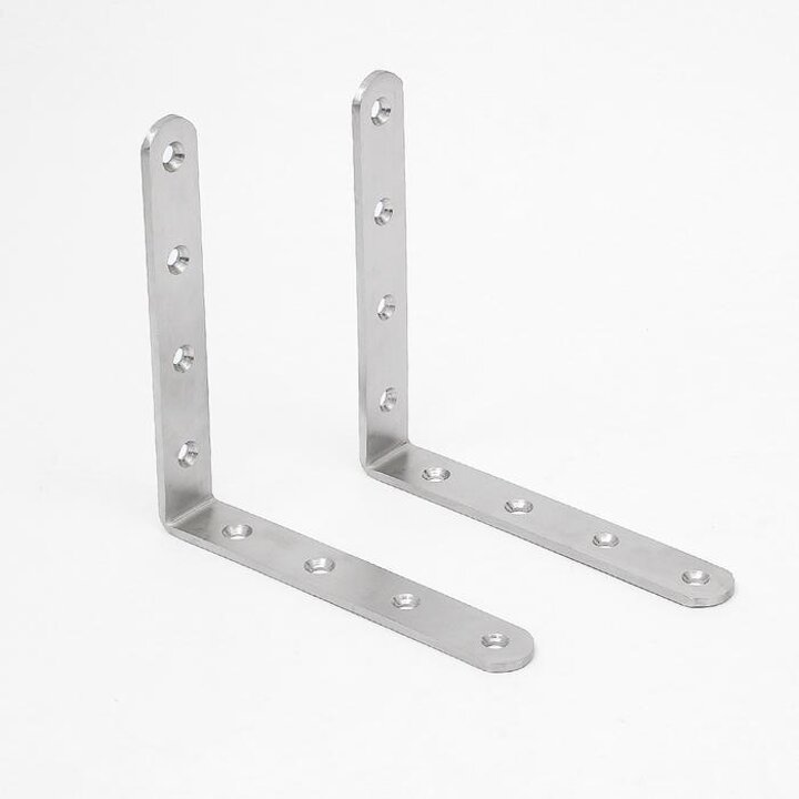자꺽쇠스텐꺽쇠코너철2p자선반대150x150mm