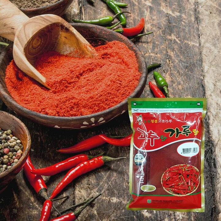 [푸드조아] 청양농협 국내산 햇살초 매운맛 고춧가루 1kg (HACCP)