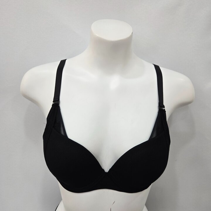 더블 패치 핏 몰드브라 ABC컵 BR0800A-BKHDD