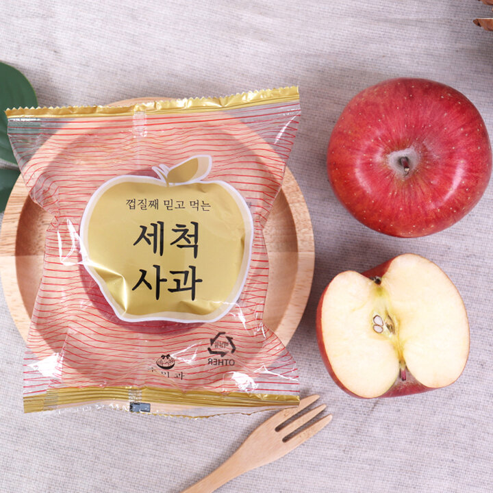 [프리본] GAP인증 껍질째 먹는 아삭달콤한 세척 사과 2.5kg