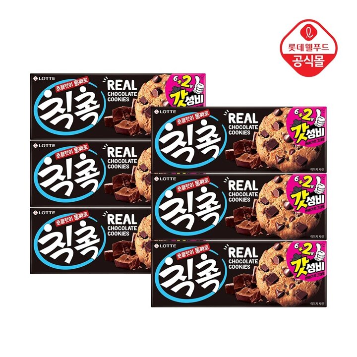 칙촉 오리지널 120g x 6개