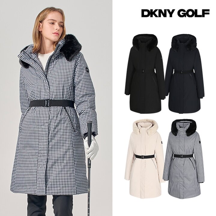 [DKNY] 인퀄팅 덕다운 자켓 여성 택1