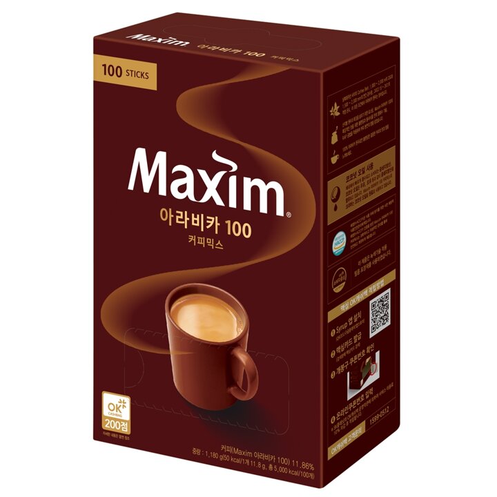 맥심 아라비카 커피믹스 100T