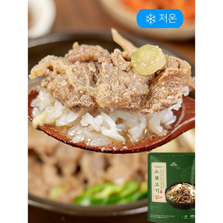집밥장인 소불고기 더 블랙 600g X 1팩 