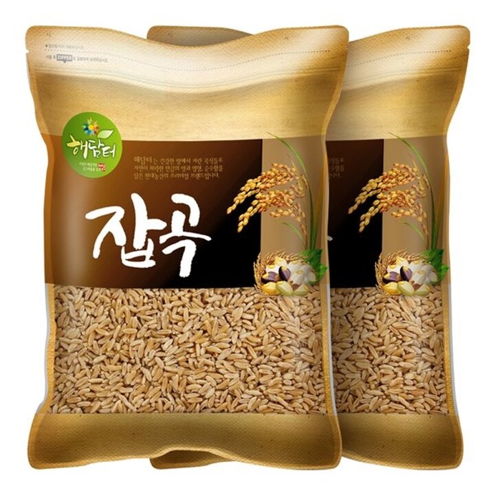 호라산밀 2kg (1kgx2봉) 고대곡물 이집트쌀