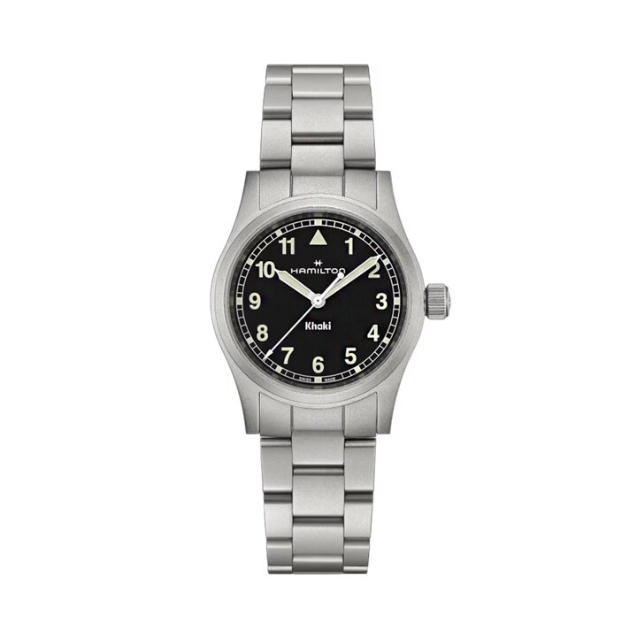 해밀턴 H69301130 카키필드 남성 메탈 쿼츠 33mm