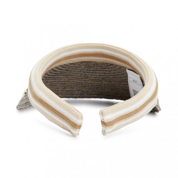 헬렌카민스키 비앙카 10 스트라이프 여성 바이저 HAT50265 ECLIPSE MELANGE NOUGAT STRIPE
