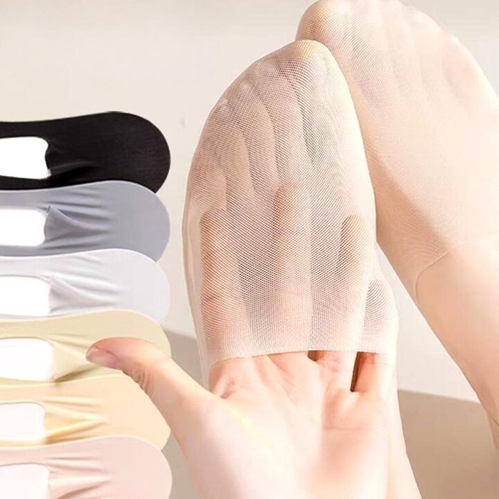 시원한무봉제시스루덧신양말