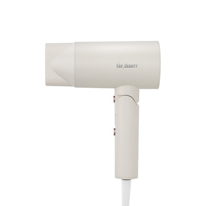 예스뷰티 초경량 2000W 슬림폴드 드라이기 골드블랙/크림베이지