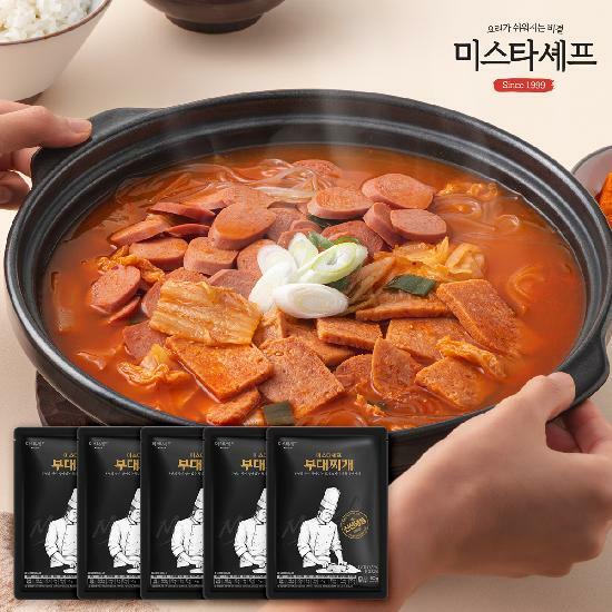 미스타셰프 부대찌개 600g 5팩