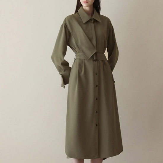 (벨트세트)포인트 셔츠원피스YMSH25FW112