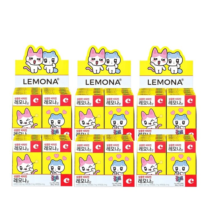 레모나산 비타민C 600포 (10포x60개) - 콩밤이