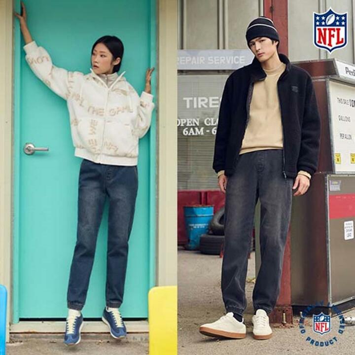 NFL 25FW 기모 조거 데님 2종