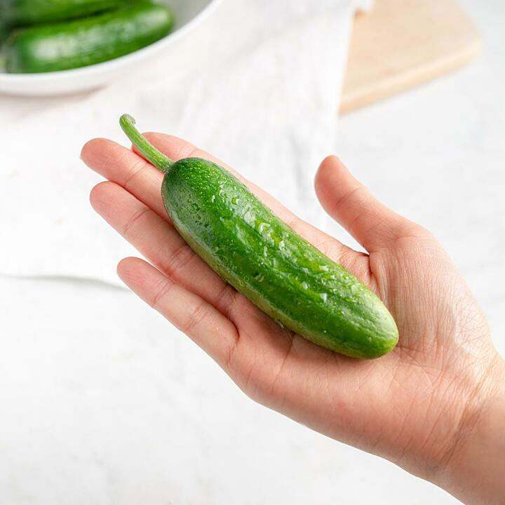 아삭한 미니오이 1kg(8-12개내외)