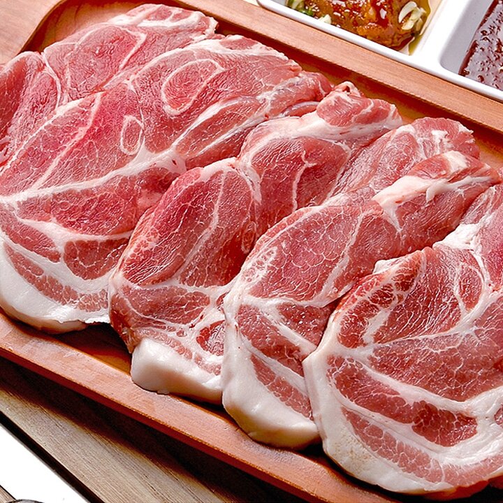 스페인 듀록 흑돼지 프리미엄 목살 2kg [18mm컷팅/구이용]